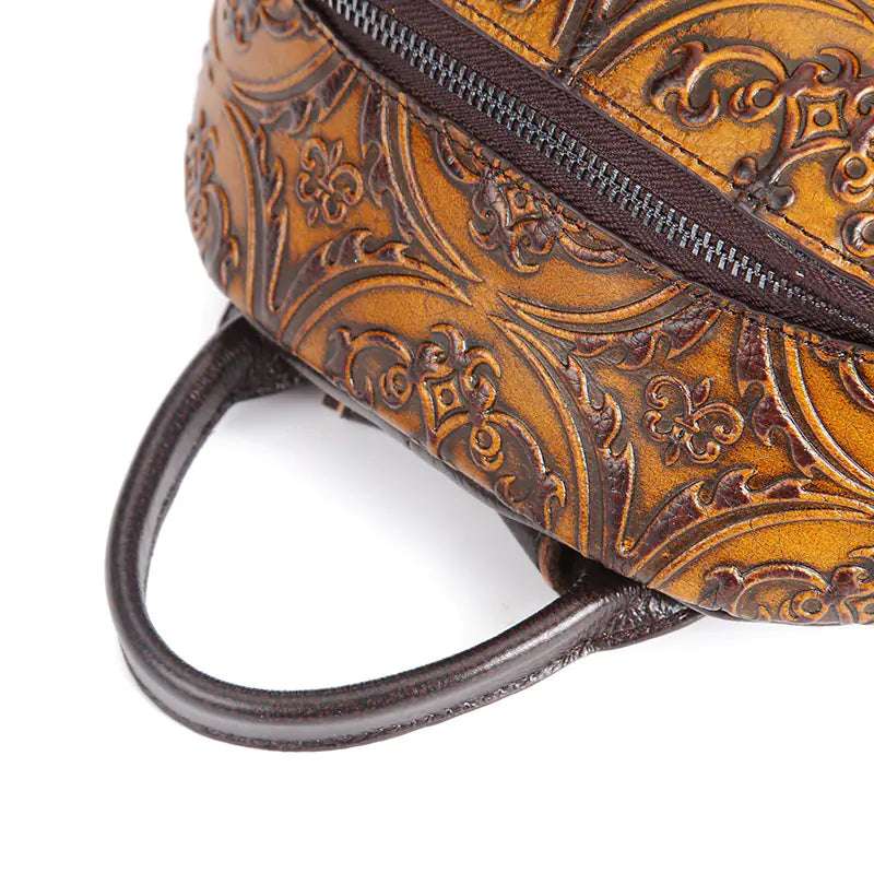 Luxury Retro Genuine Leather Backpack