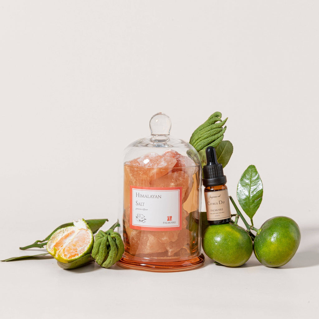 Himalayan Salt Gemstone Diffuser - Citrus Jasime