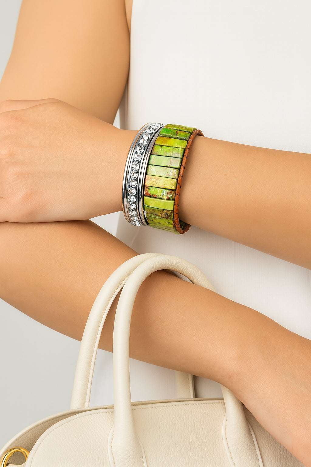 Jasper Agate Nature Bracelet