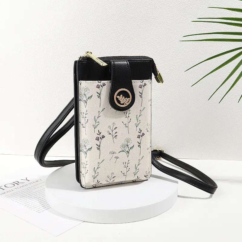 Trendy Vertical Women's Wallet - Versatile Crossbody Bag