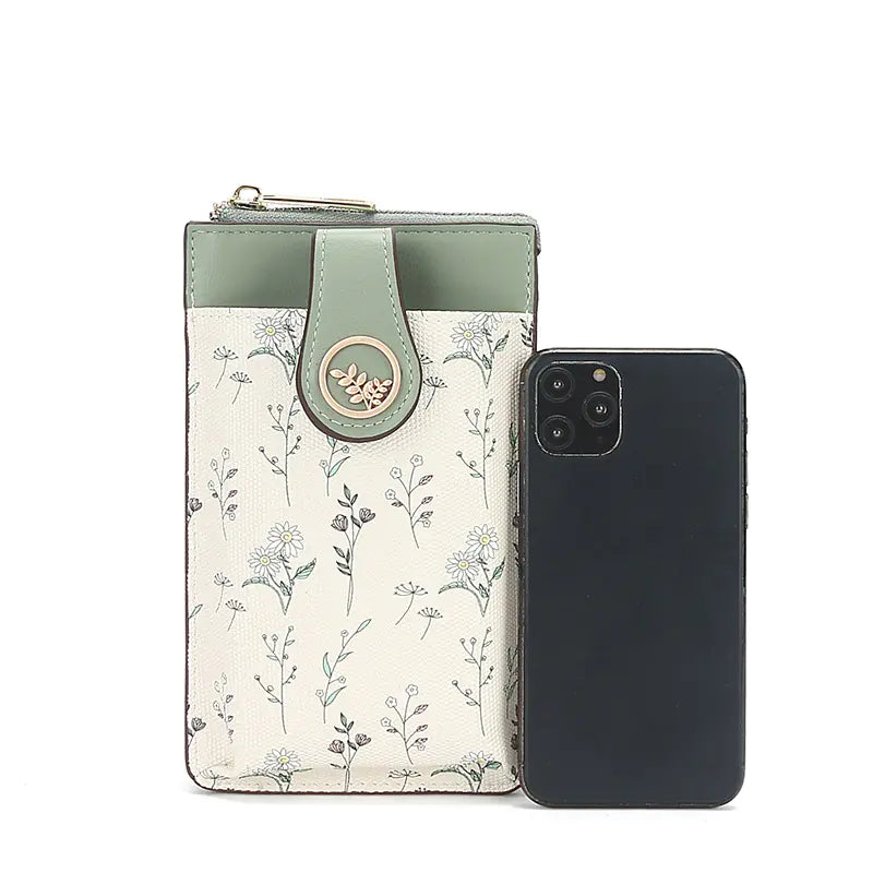 Trendy Vertical Women's Wallet - Versatile Crossbody Bag