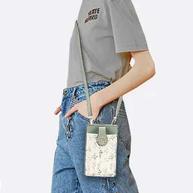 Trendy Vertical Women's Wallet - Versatile Crossbody Bag