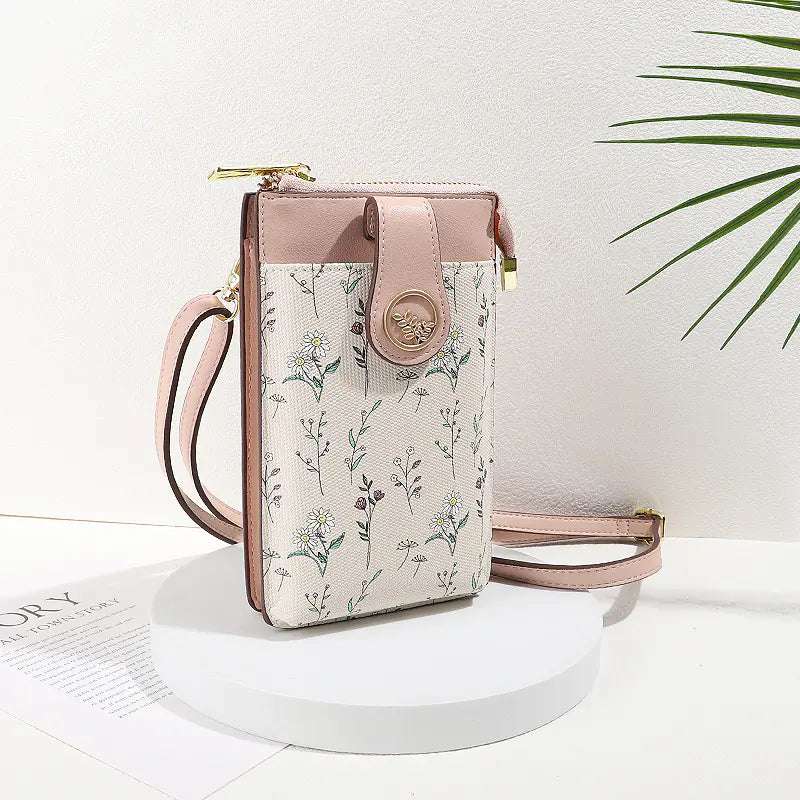 Trendy Vertical Women's Wallet - Versatile Crossbody Bag