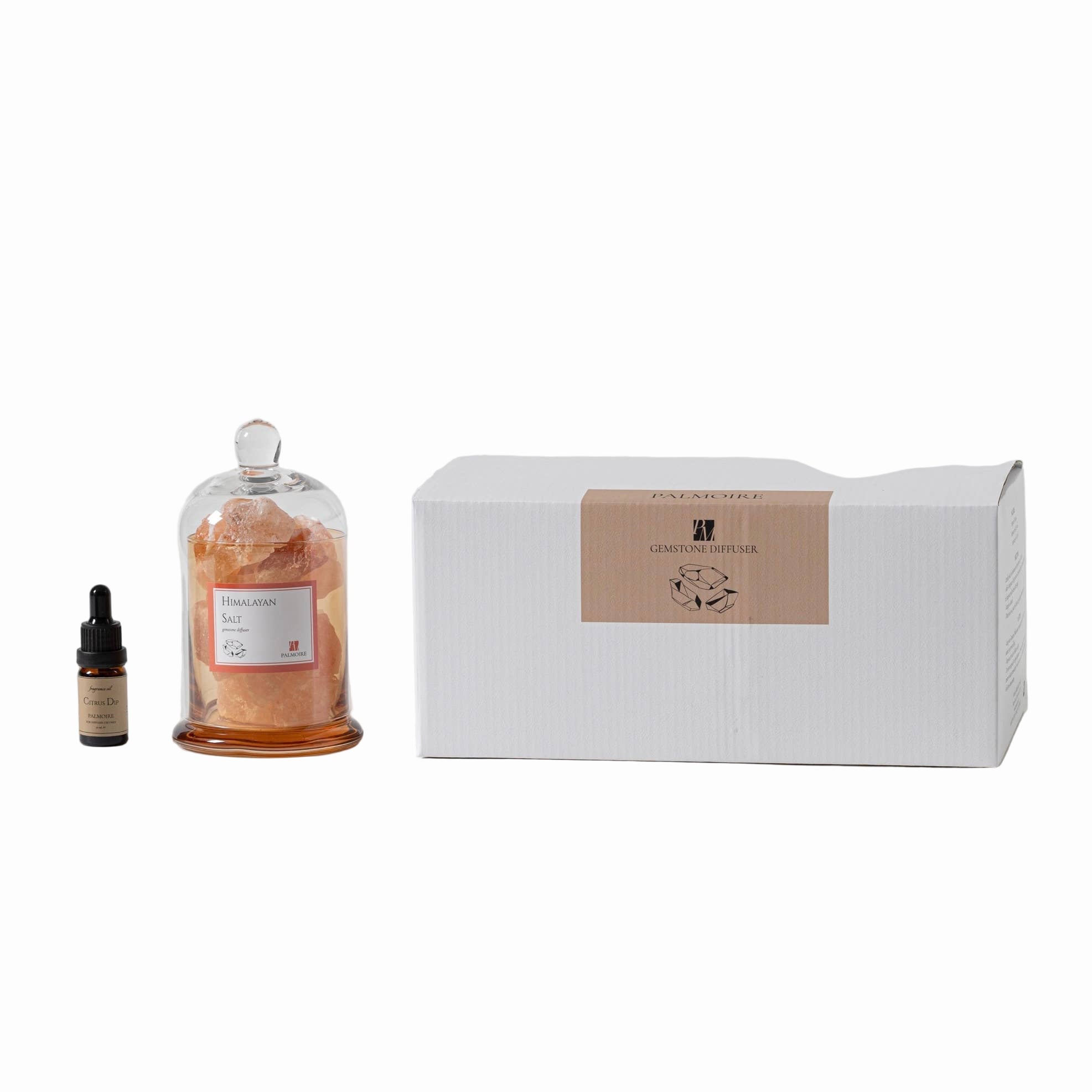 Himalayan Salt Gemstone Diffuser - Citrus Jasime