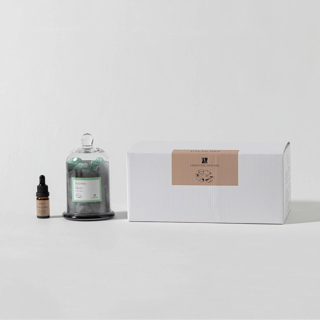 Sleeping Oasis Gemstone Diffuser - Apple Amber