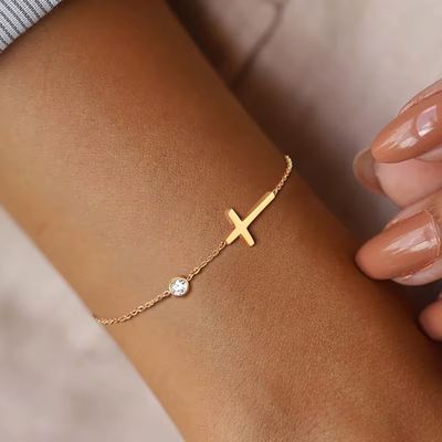 Cross Bracelet / Anklet