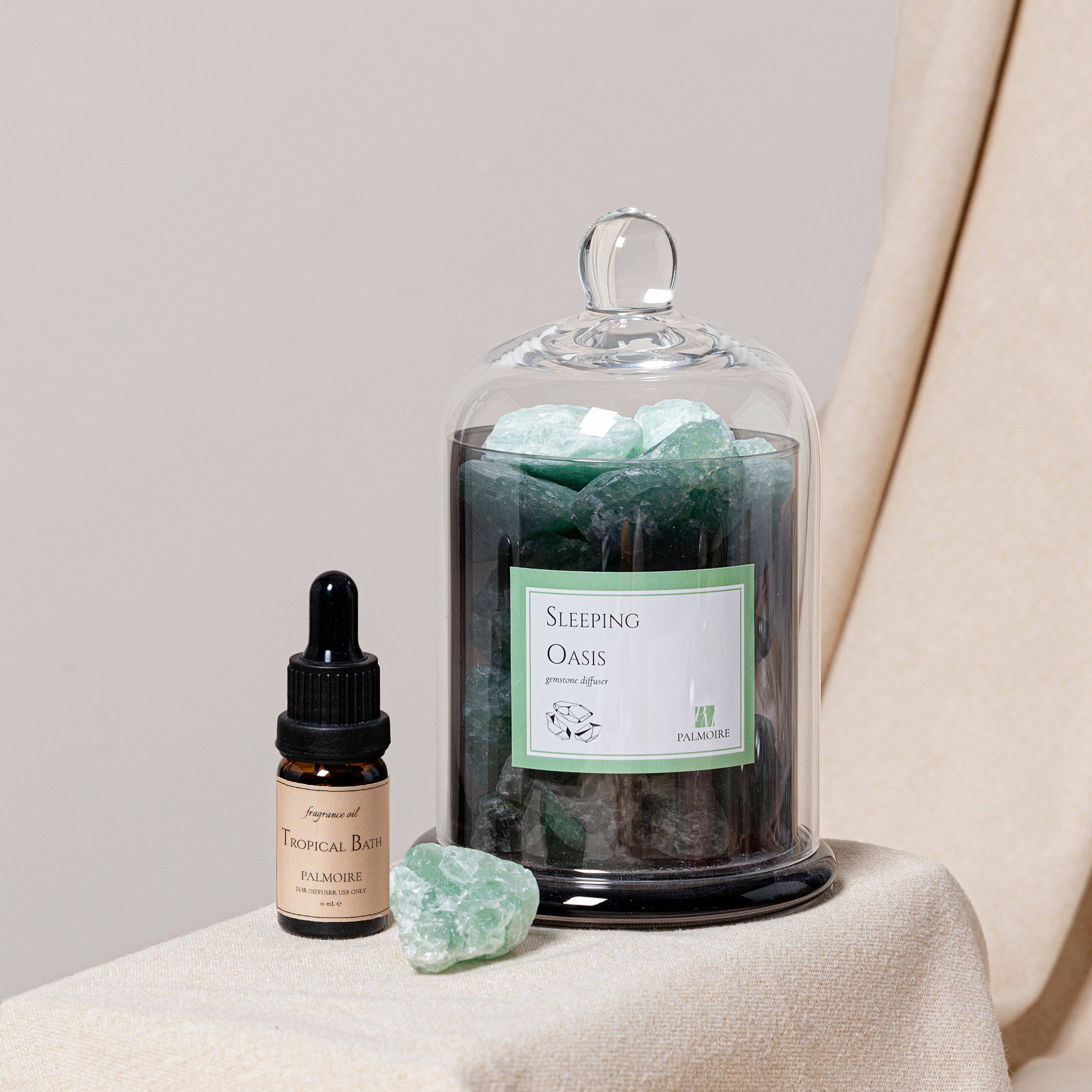 Sleeping Oasis Gemstone Diffuser - Apple Amber