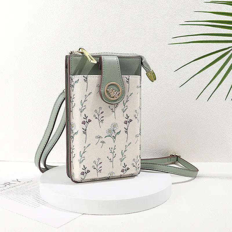 Trendy Vertical Women's Wallet - Versatile Crossbody Bag