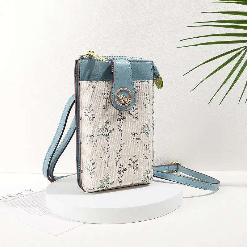 Trendy Vertical Women's Wallet - Versatile Crossbody Bag
