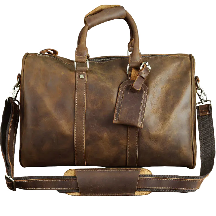 Men's Vintage Handheld Travel Luggage Bag